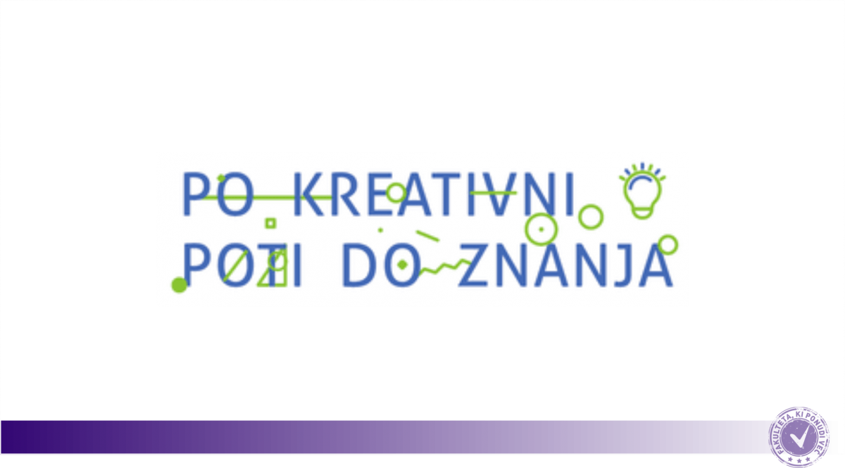 Vabilo k sodelovanju na projektu Po kreativni poti do praktičnega znanja