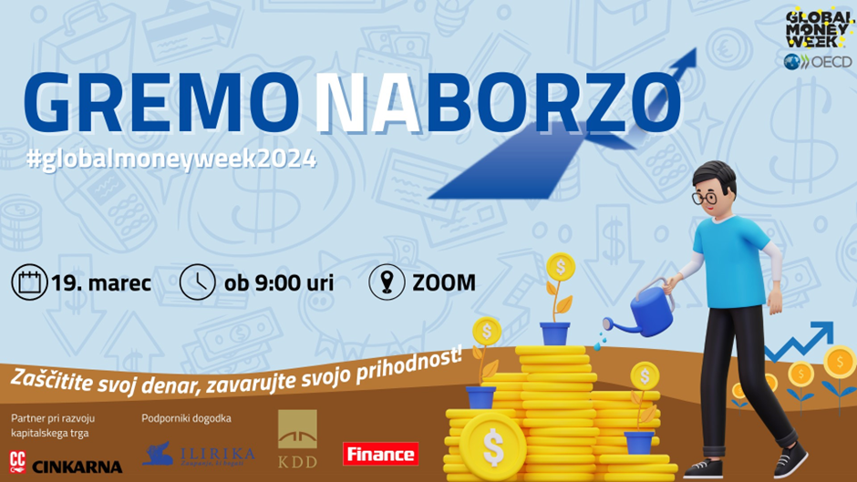 Webinar “Gremo na borzo”, 19. 3. 2024