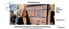 Brezplačna online delavnica »Brez strahu na znanstveno konferenco: kako pripraviti poster predstavitev«