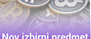 Nov izbirni predmet: Uporaba blockchain tehnologije in kriptovalut