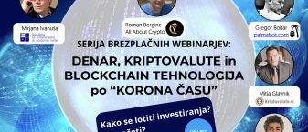 Denar, kriptovalute in blockchain tehnologija po »korona času« – serija brezplačnih webinarjev