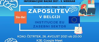 Vabilo na Webinar Zaposlitev v Belgiji