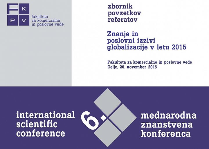 Zbornik povzetkov referatov 2015